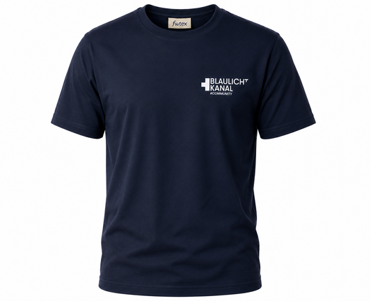 Blaulichtkanal Supporter Shirt – Navy Edition