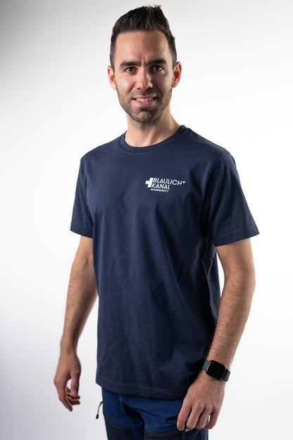 Blaulichtkanal Supporter Shirt – Navy Edition