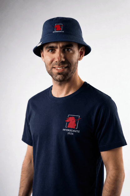 Interschutz 2026 Official Bucket Hat – Navy Edition