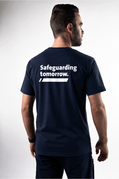 Interschutz 2026 Official Event Shirt – Navy Edition